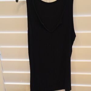 Ribbed v-neck Tank top XL